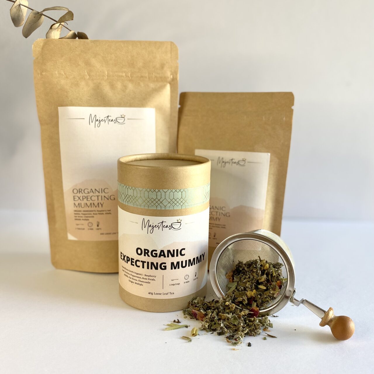 Expecting Mummy Organic Tea | Majesteas Australia Expecting Mummy Organic Tea - Image 2