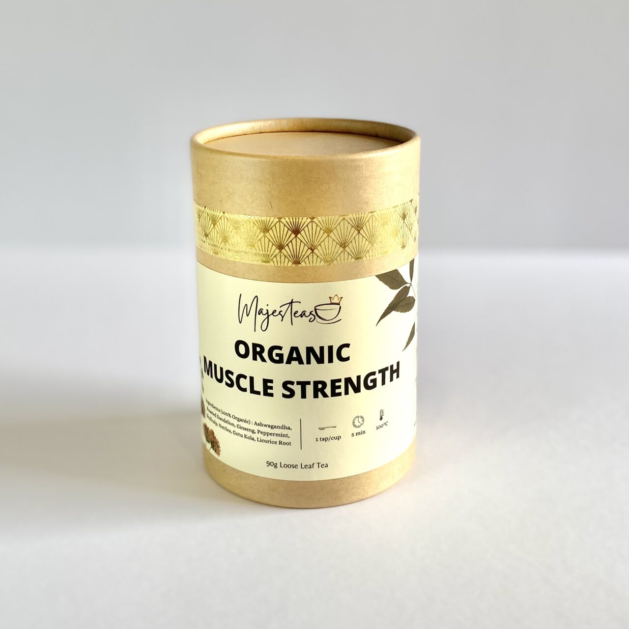 Muscle Strength Organic Tea - Majesteas Australia