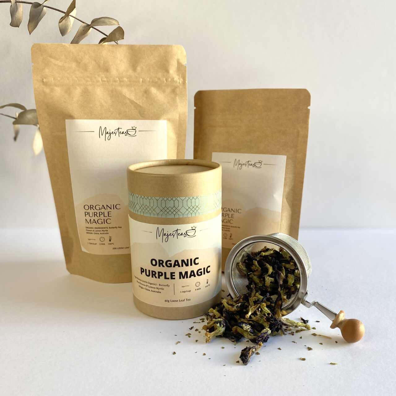 Purple Magic Organic Tea | Majesteas Australia Purple Magic Organic Tea - Image 2