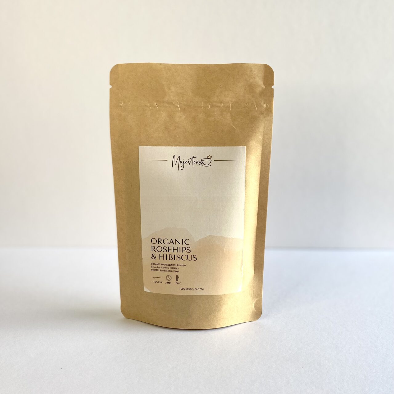 Rosehips & Hibiscus Organic Tea | Majesteas Australia Rosehips & Hibiscus Organic Tea - Image 4