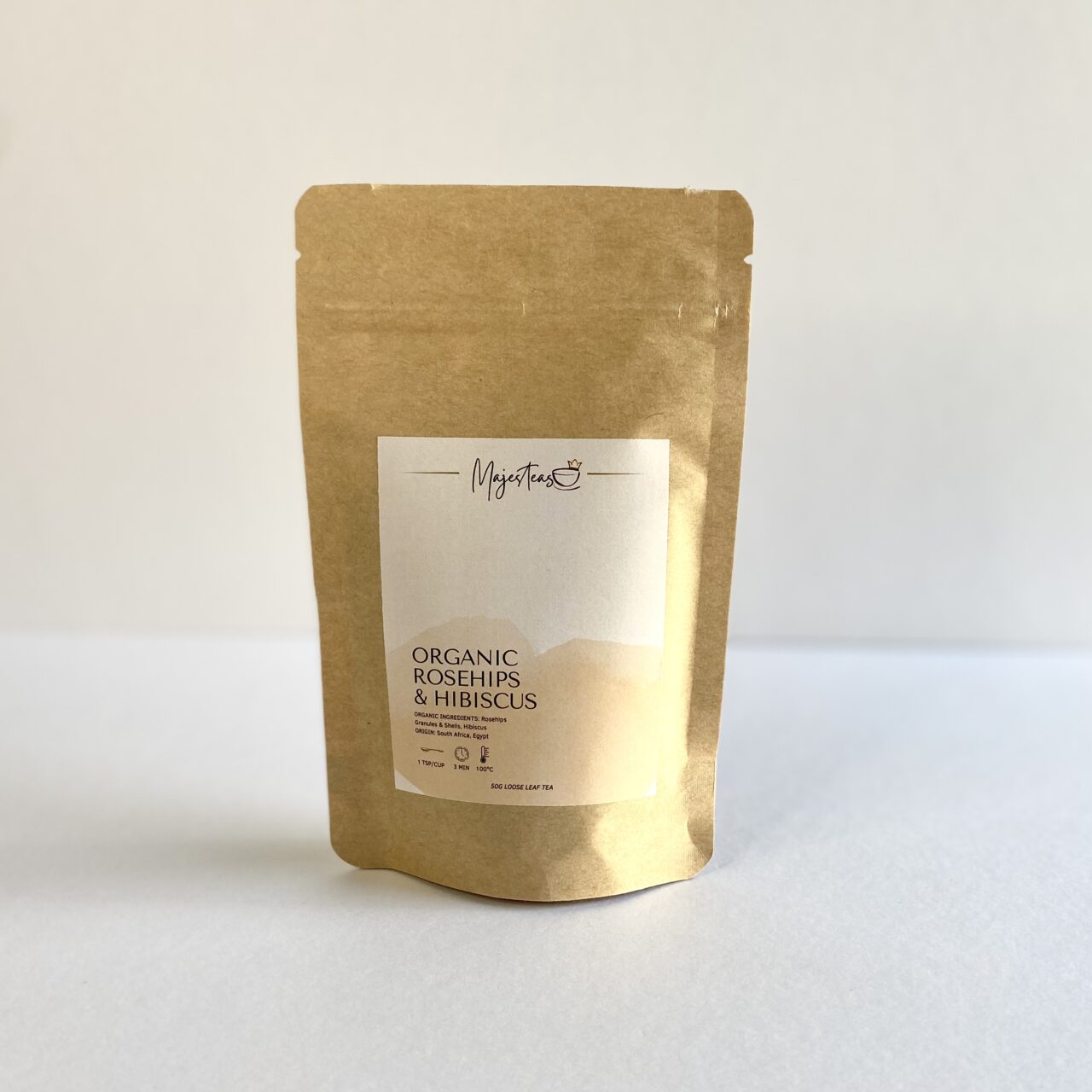 Rosehips & Hibiscus Organic Tea | Majesteas Australia Rosehips & Hibiscus Organic Tea - Image 3