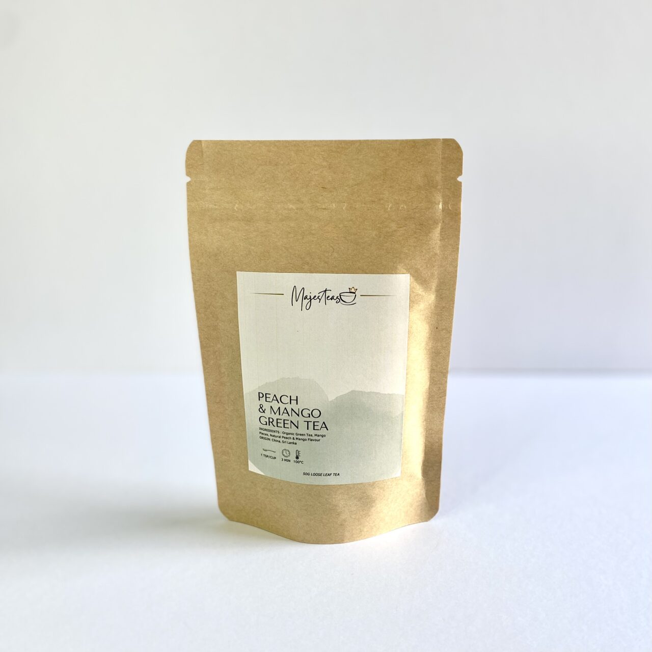 Peach & Mango Organic Tea | Majesteas Australia Peach & Mango Organic Tea - Image 3